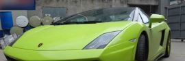 2009-2014 Lamborghini Gallardo LP540 550 560 570 SLG Style Carbon Front Bumper