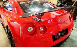 2009-2016 Nissan GTR R35 Carbon Fiber Trunk Spoiler Wing Body Kit