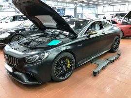 2018+ MERCEDES BENZ S63 AMG COUPE FACELIFT C217 CARBON FIBER PARTS 