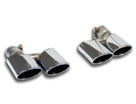 Supersprint  Endpipe kit Right - Left 120x80  MERCEDES W204 C 180 CGI (156 Hp) '09 '13