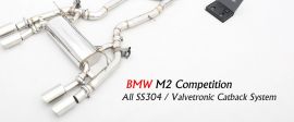 BMW All SS304 / Valvetronic Catback System