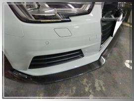 AUDI A4 B9 2017-2018 CARBON FIBER FRONT Lip
