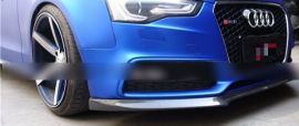 Audi A5 S5 Coupe Sedan Carbon Fiber Front Lip spoiler
