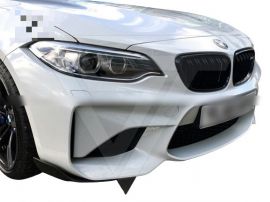 BMW 2 Series F87 M2 M-Performance Carbon Fiber Front Bumper Splitters