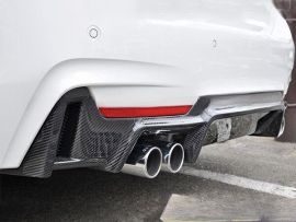 BMW 4 Series F32 2015 Carbon Fiber Diffuser 