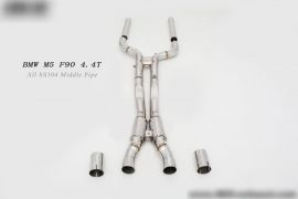 BMW M5 F90 4.4T All SS304 Middle Pipe