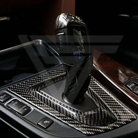 BMW X5 X6 E70 E71 F15 F16 Carbon Fiber Gear Knob Cover