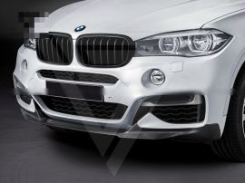 BMW X6 F16 (Only For M-tech Bumper) M-performance Carbon Fiber Front Lip