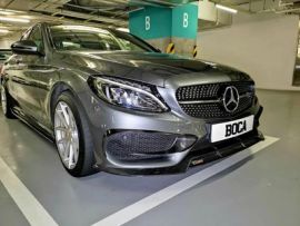  BOCA DesIGN Front Winglet Carbon Fibre Mercedes Benz W205
