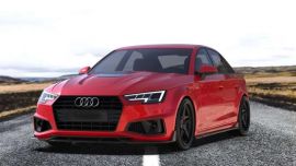 BOCA DESIGN Carbon Fiber Mercuire Side Skirt For AUDI RS-4