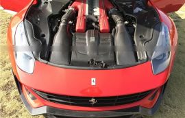 Ferrari F12 Berlinetta Autoclaved Carbon Fiber Engine Cover Replacement