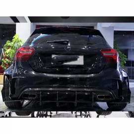 Mercedes-Benz A Class AMG W176 A45 2017 Carbon Fiber Rear Diffuser