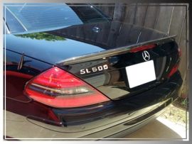 Mercedes Benz R230 SL63 SL500 SL550 SL55 AMG 2003-2010 Carbon Fiber Spoiler