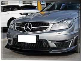 Mercedes Benz W204 C204 C63 AMG 2012 Carbon Fiber Front Bumper