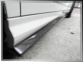 Mercedes Benz W204 C250 C350 AMG Carbon Fiber Side Skirts