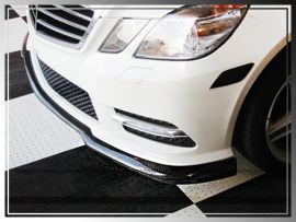 Mercedes Benz W212 E350 E550 Carbon Fiber Front Lip