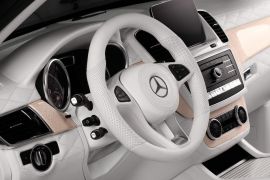 TOP CAR Mercedes -Benz GLE Guard - White Interior