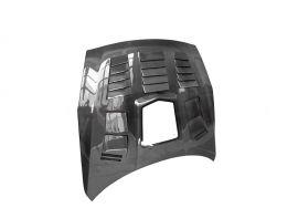 Nissan GT-R Carbon Engine hood with transparent glass