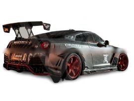 Nissan R35 GTR 2014 Half Carbon Front Wide Body Kits