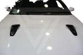 Nissan R35 GTR Carbon Fiber Hood Vents ScoopsR