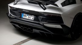 NOVITEC DIFFUSOR-BARS REARBUMPER for Lamborghini Aventador S