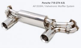 Porsche Cayman 718 All SS304 / Valvetronic Muffler System-01