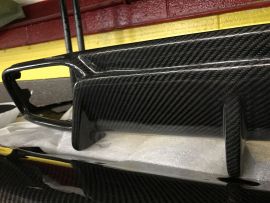 Porsche 991.2 Turbo & 991 Turbo S Carbon Fiber Diffuser