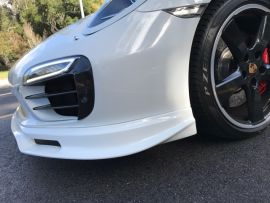 Porsche 991 Turbo/Turbo S  Front Bumper Spoiler Valance