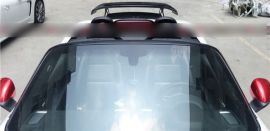 Porsche Boxster 981 Part Carbon Fiber Trunk Spoiler Wing Body Kit