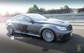 PRIOR-DESIGN PD Black Edition V2 Mercedes CL [W216FL] Widebody Aerodynamic-Kit