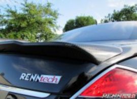 RENNtech Carbon Fiber  Deck Lid Spoiler for Mercedes  S 550