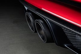TECHART Porsche 911 GT3 991.2 series exhaust system