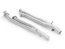 TUBI STYLE EXHAUST SYSTEMS-FERRARI 575M MARANELLO CAT BYPASS HIGH FLOW PIPES KIT