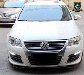 Volkswagen Passat R36 Carbon Fiber Front Lip Spoiler