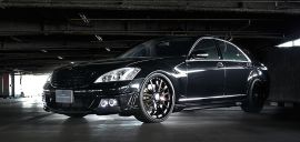 WALD MERCEDES BENZ S-CLASS W221 M/C before 'BLACK BISON' BODY KIT